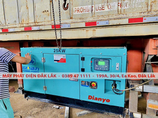 Cung cấp - lắp đặt máy gác công 25kw/31kva Yuchai cho anh dai hải phòng