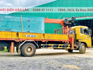 Cung cấp - lắp đặt máy CUMMINS 400KVA (hàng bãi) cho lò sấy cau.