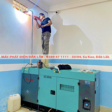 Cung cấp - lắp đặt máy phát điện Yuchai 63kva cho Bệnh Viện Mắt Khải Hoàn Đc: 112-114 Nguyễn Tất Thành