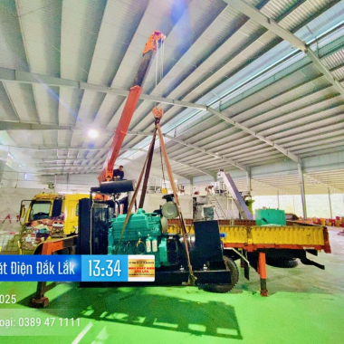 Cung cấp - lắp đặt máy phát điện 600KVA Cummins K19 cho khách ngậm 600A điện trở 