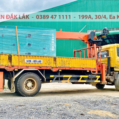 Cung cấp - lắp đặt máy CUMMINS 400KVA (hàng bãi) cho lò sấy cau.