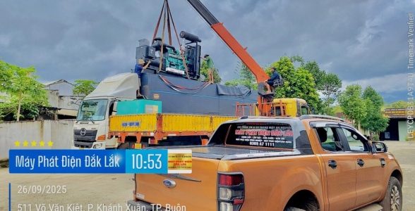 Thu mua máy phát điện cũ  tại Đắk Lắk, Đắk Nông, GIA LAI