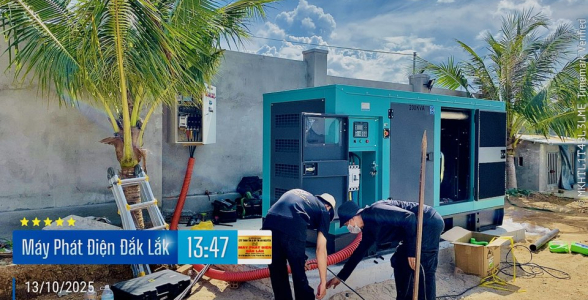 Bảo trì, bảo dưỡng máy phát điện tại Đắk Lắk, Đắk Nông, GIA LAI